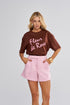T-SHIRT FLUER DE ROSE