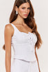 Blusa Elonoa branco - frente