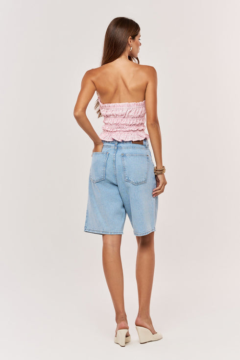 Blusa Lan rosa - costas