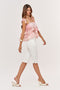 Blusa Linne estampado - frente