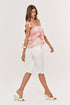 Blusa Linne estampado - frente