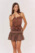 Blusa Perlitta marrom - frente