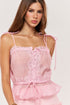 Blusa Perlitta rosa - frente
