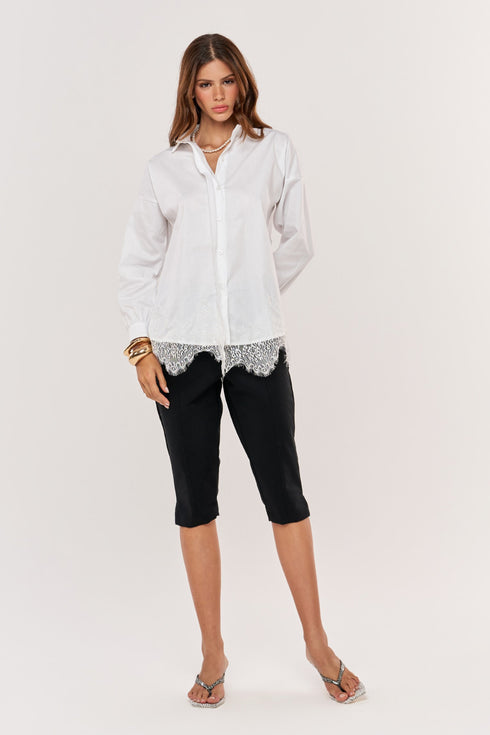 Camisa Oxa branco - frente