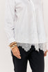 Camisa Oxa branco - detalhe