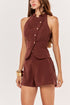 Short Hope marrom - frente