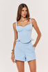 Short Marine azul - frente