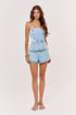 Short Varlene jeans - frente