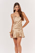Vestido Marcha bege - frente