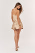 Vestido Marcha bege - costas
