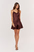 Vestido Marcha marrom - frente