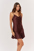 Vestido Marcha marrom - frente
