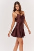 Vestido Marcha marrom - frente
