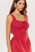 Vestido Pires vermelho - frente