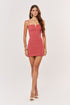 Vestido Rheanyra marsala - frente